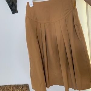 Giorgio Armani Camel Color A-line Skirt